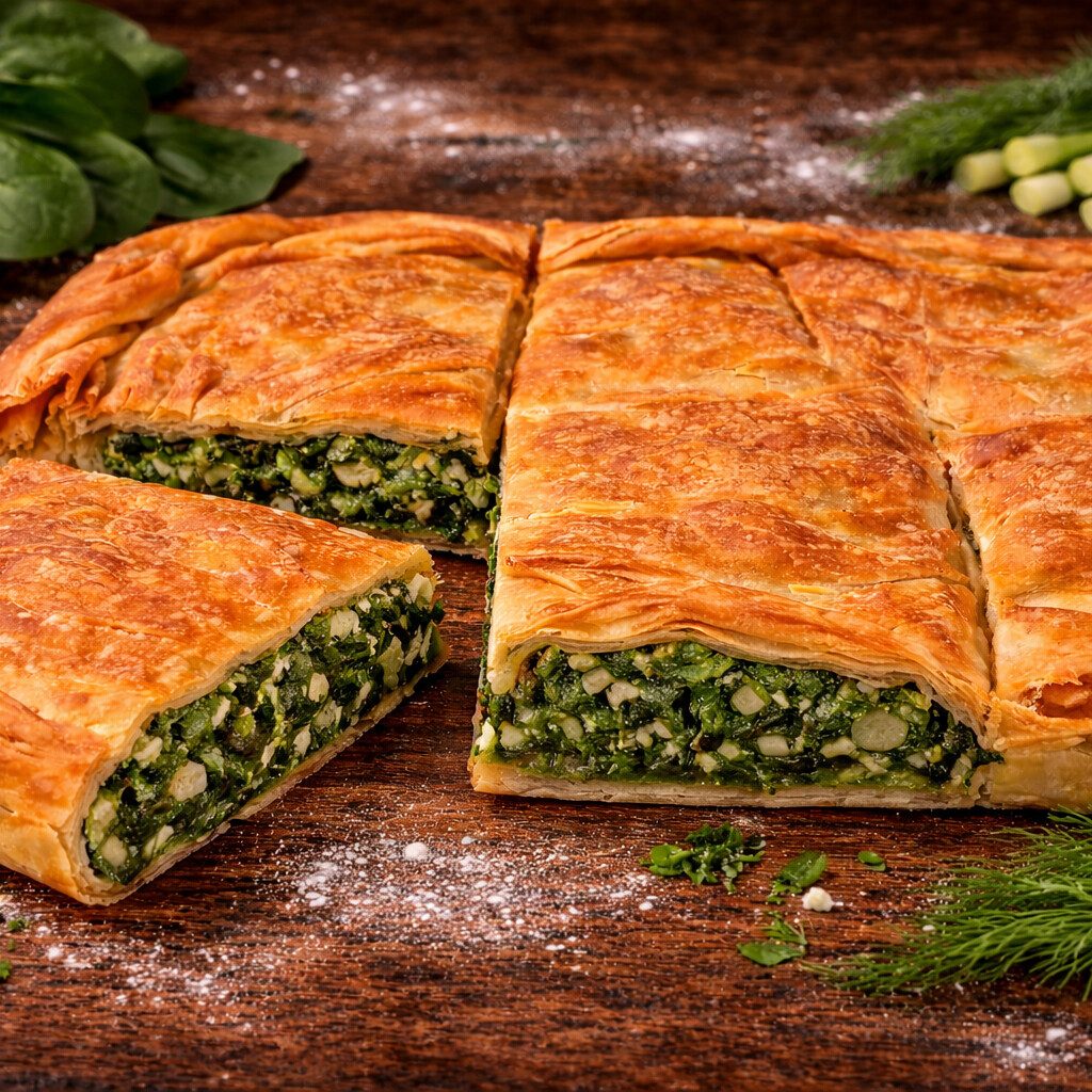 ΧΩΡΙΑΤΙΚΗ ΣΠΑΝΑΚΟΠΙΤΑ ΝΗΣΤΙΣΙΜΗ